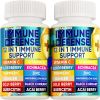 12 in 1 Premium Immune Defense Vitamins Immune Supplement w Vitamin D3 5000 IU Vitamin С 1000mg Zinс 50mg Luxe Choice for Premium Immune Support With