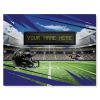 [Personalization Only] Official NFL Ravens - 62" x 84" Personalized Washable Rug