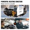 VEVOR Diesel Air Heater All In one, One Air Outlet, 8KW Diesel Heater 12V, Fast Heating, Diesel Parking Heater with Red LCD Switch