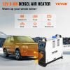 VEVOR Diesel Air Heater All In one, One Air Outlet, 8KW Diesel Heater 12V, Fast Heating, Diesel Parking Heater with Red LCD Switch