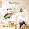 4DRC M5 RC Helicopter for Kids 3-12 and Beginners, Remote Control Helicopter with Altitude Hold, 2 Batteries with 30Mins Flight,Whole Alloy Toy