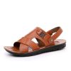 Summer new men's sandals trend casual fashion men's sandals beach shoes large size sandals one shoe two wear