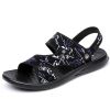 Men's sandals Summer new super soft massage slippers wear fashion casual large size dual-purpose men's beach shoes