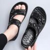 Men's sandals Summer new super soft massage slippers wear fashion casual large size dual-purpose men's beach shoes