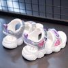 Summer new girls beach shoes princess wind children's sports beach sandals convenient girls sandals