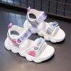 Summer new girls beach shoes princess wind children's sports beach sandals convenient girls sandals