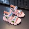 Summer new girls beach shoes princess wind children's sports beach sandals convenient girls sandals