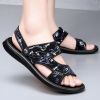 Men's sandals Summer new super soft massage slippers wear fashion casual large size dual-purpose men's beach shoes