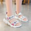 Summer new girls beach shoes princess wind children's sports beach sandals convenient girls sandals