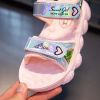 Summer new girls beach shoes princess wind children's sports beach sandals convenient girls sandals